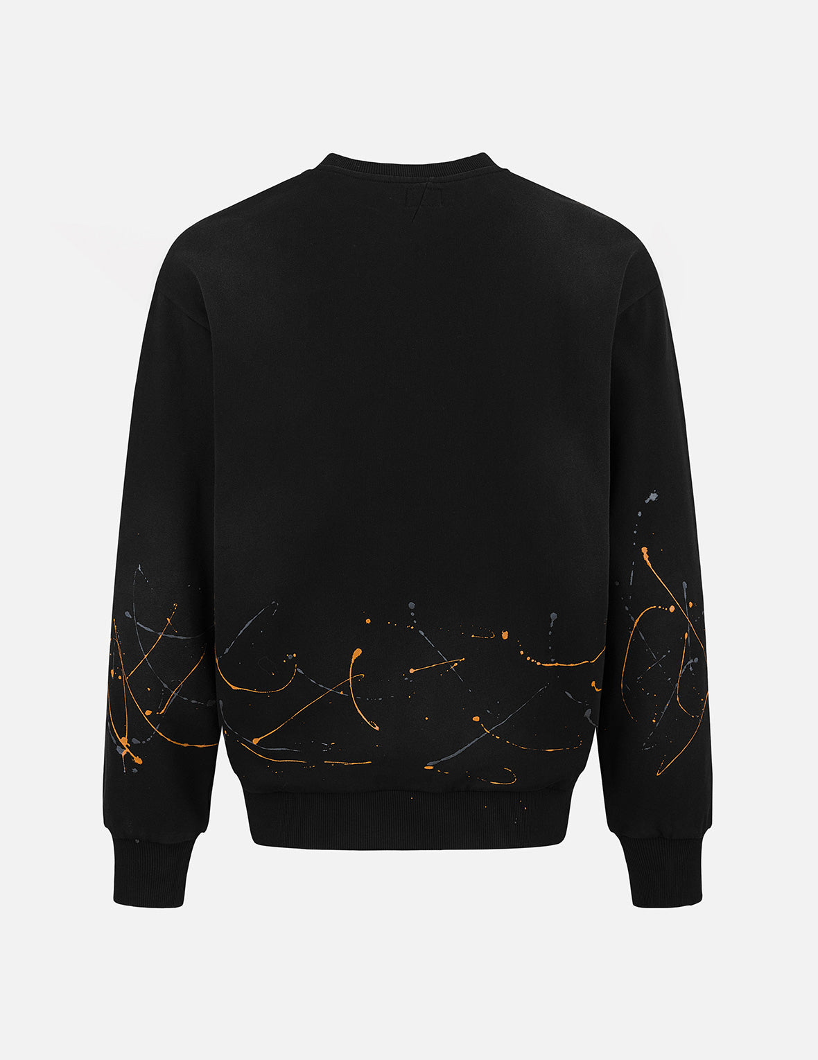 商標和海鷗印花寬版休閒衛衣