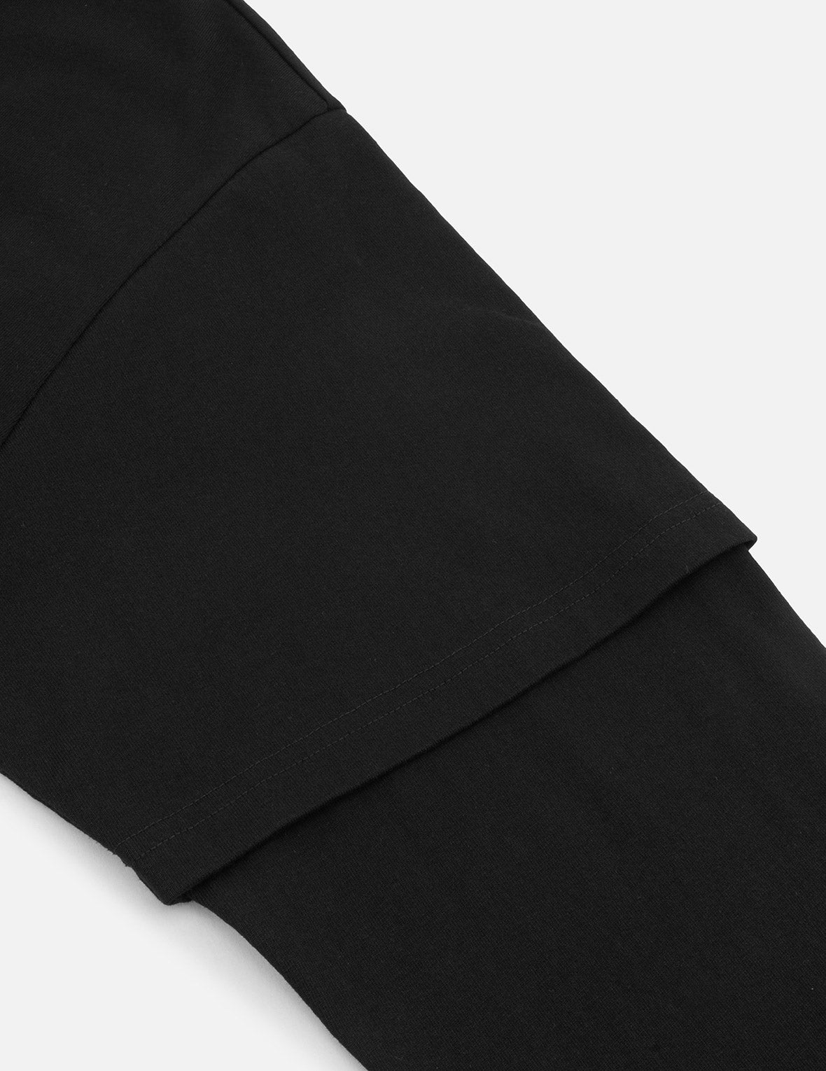 假兩件印地安圖騰印花寬版休閒長袖T恤