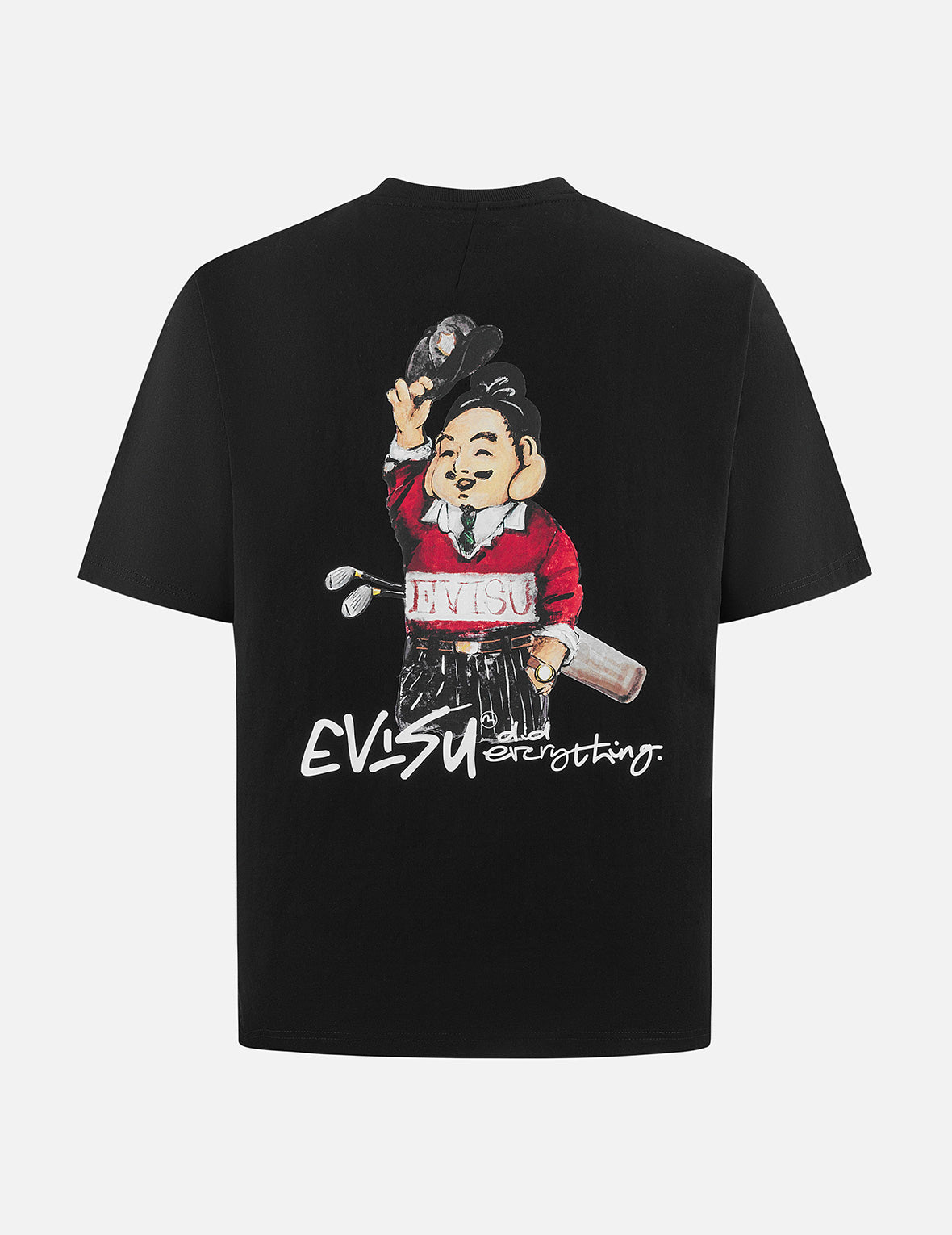 Golf-themed Godhead Print Regular Fit T-shirt – EVISU