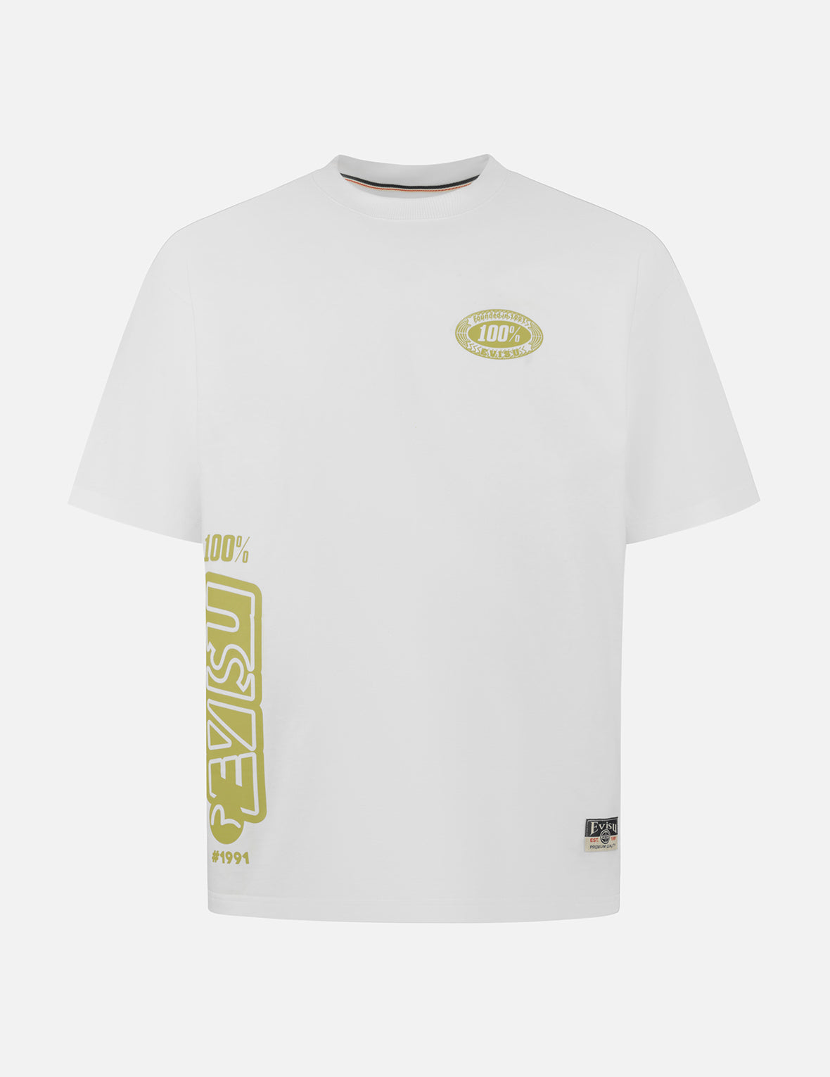 Logo and Daicock Print Loose Fit T-Shirt