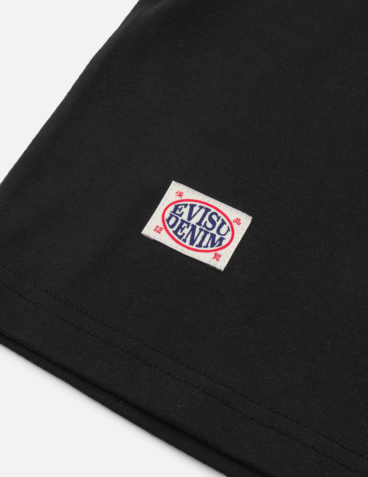 海鷗與標語印花寬版休閒T恤