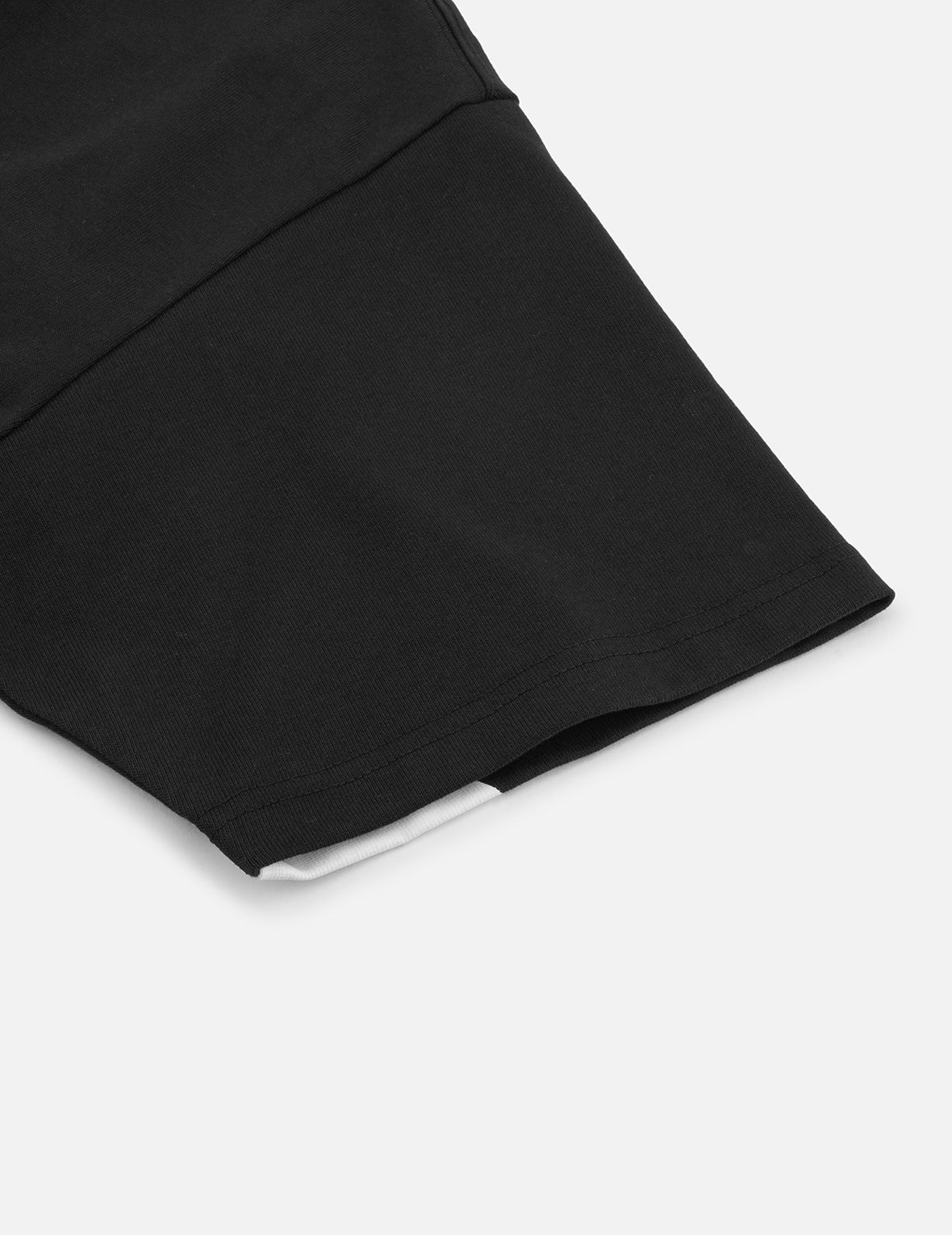 海鷗與標語印花寬版休閒T恤