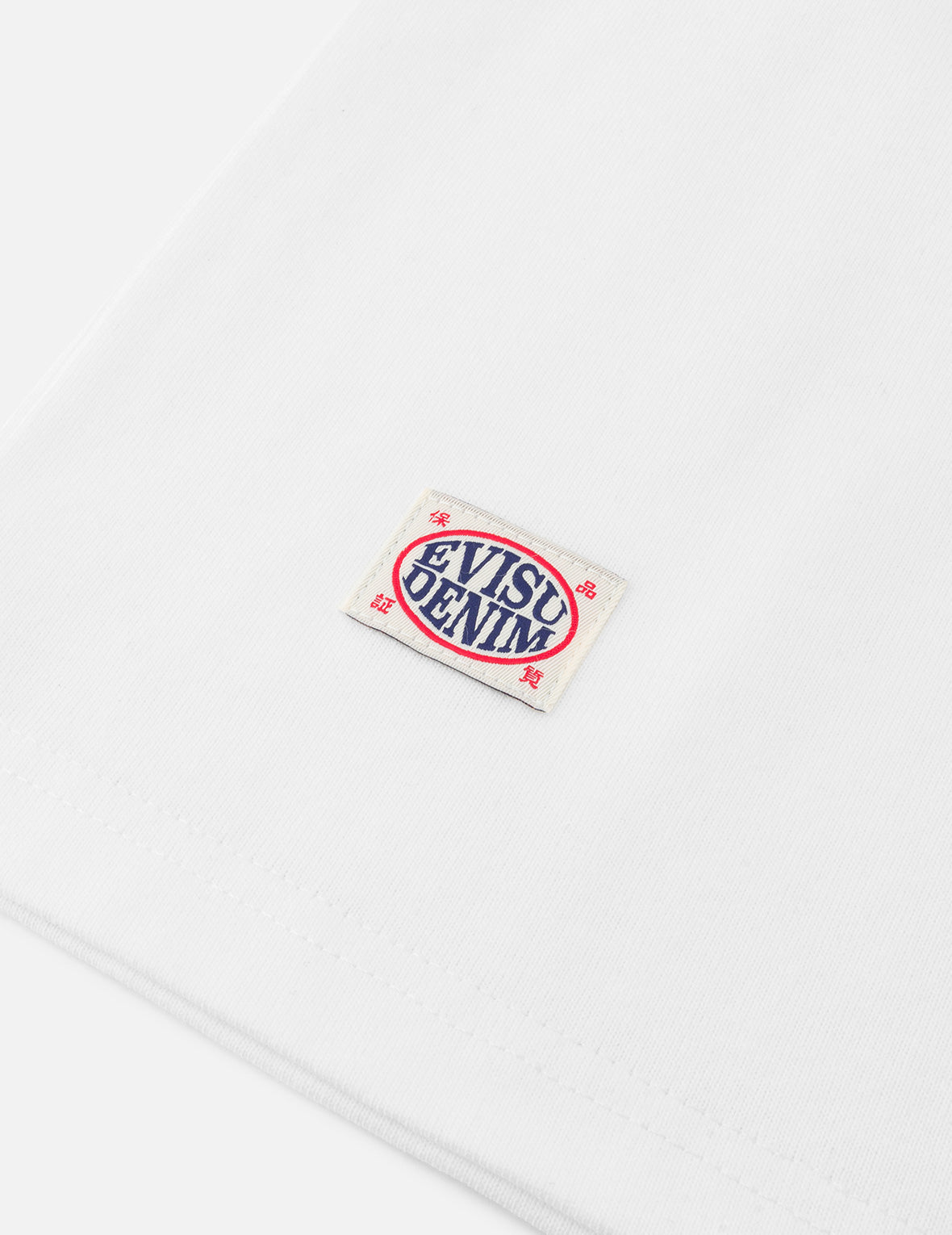 海鷗與標語印花寬版休閒T恤