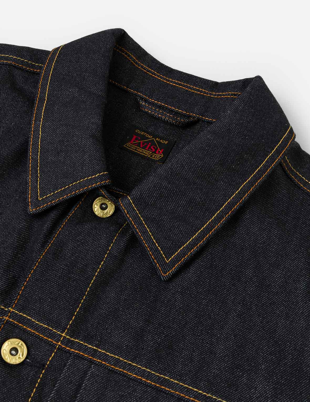 馬年主題浮世繪刺繡牛仔外套