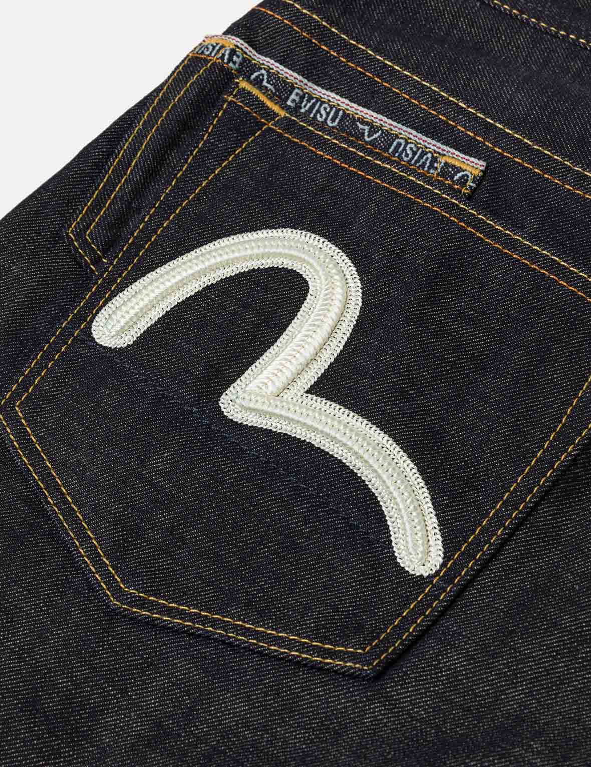 7-Pocket Logo Seagull Embroidery Jeans #2030