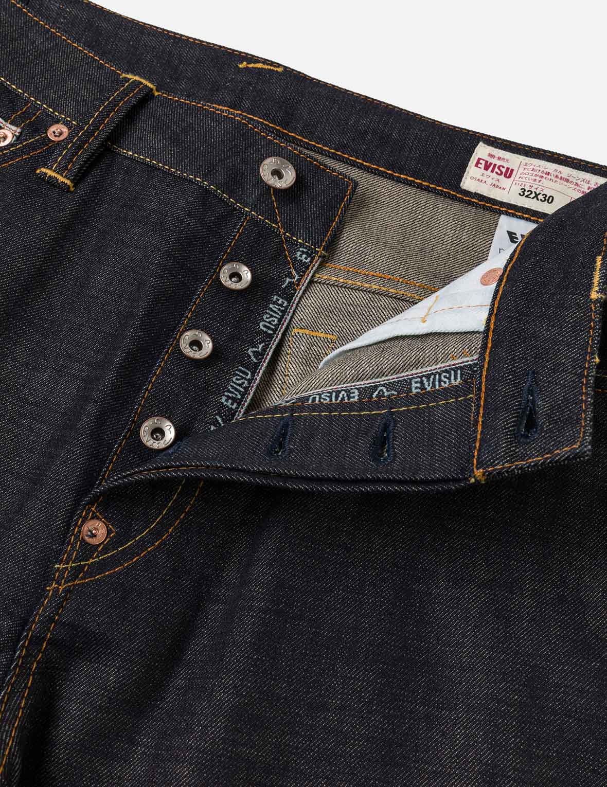 7-Pocket Logo Seagull Embroidery Jeans #2030