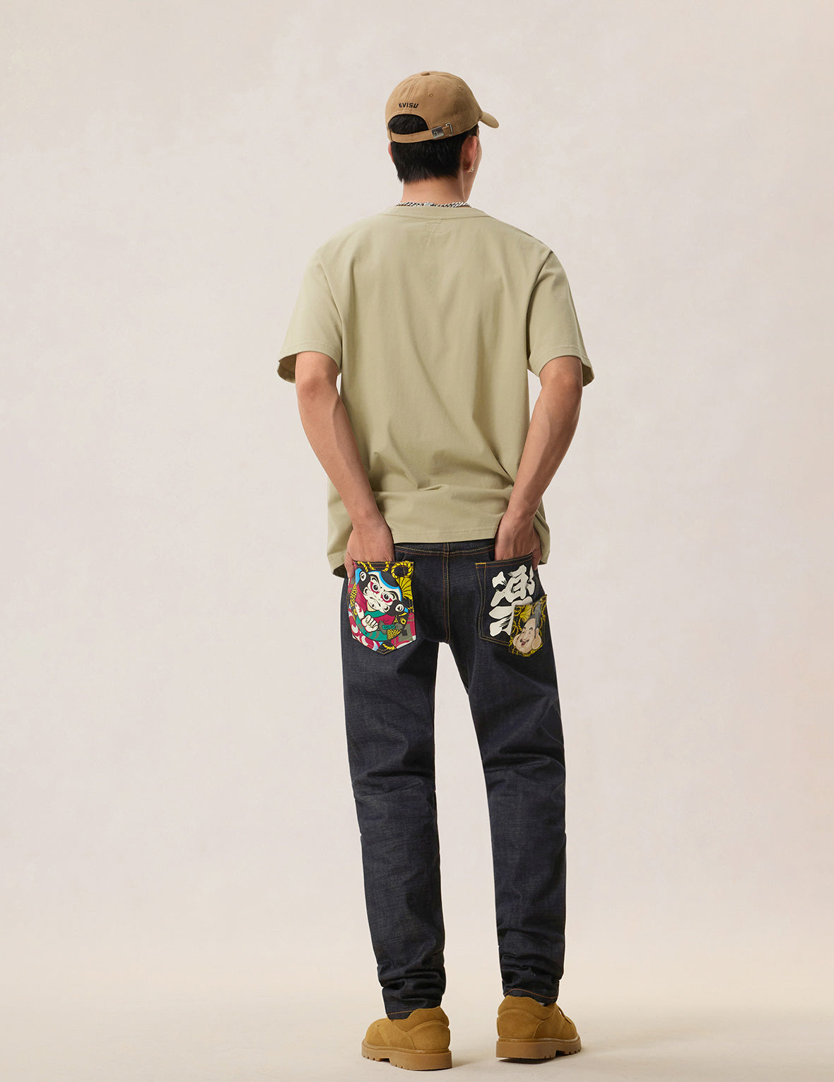 Kite Graphic Printed Pocket Jeans #2017