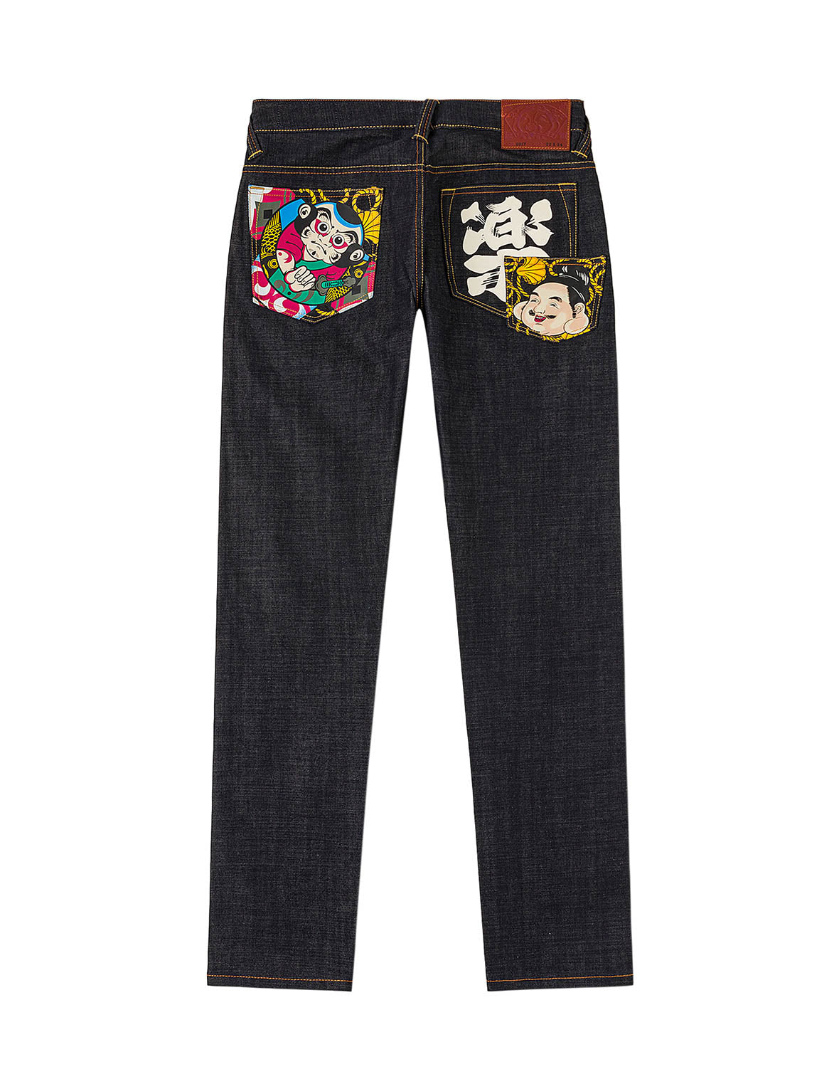 Kite Graphic Printed Pocket Jeans #2017