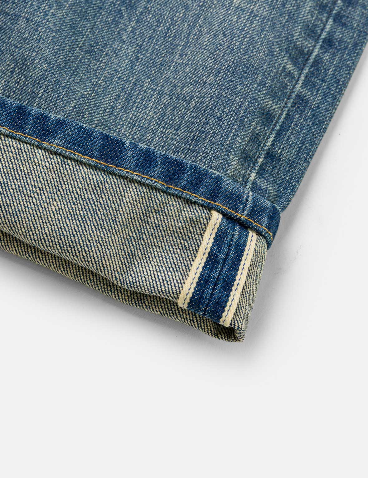 Seagull Print Distressed Jeans #2020