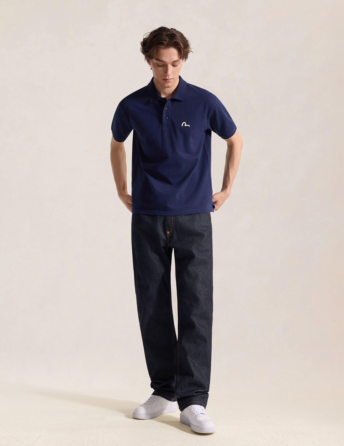 Light Blue Daicock Print Jeans #2020