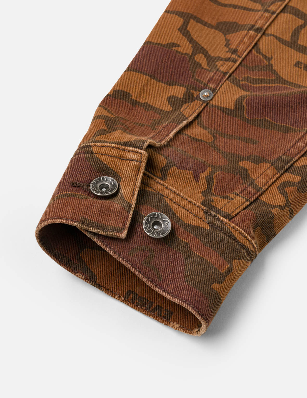 All-over Ishigaki Camouflage Denim Jacket