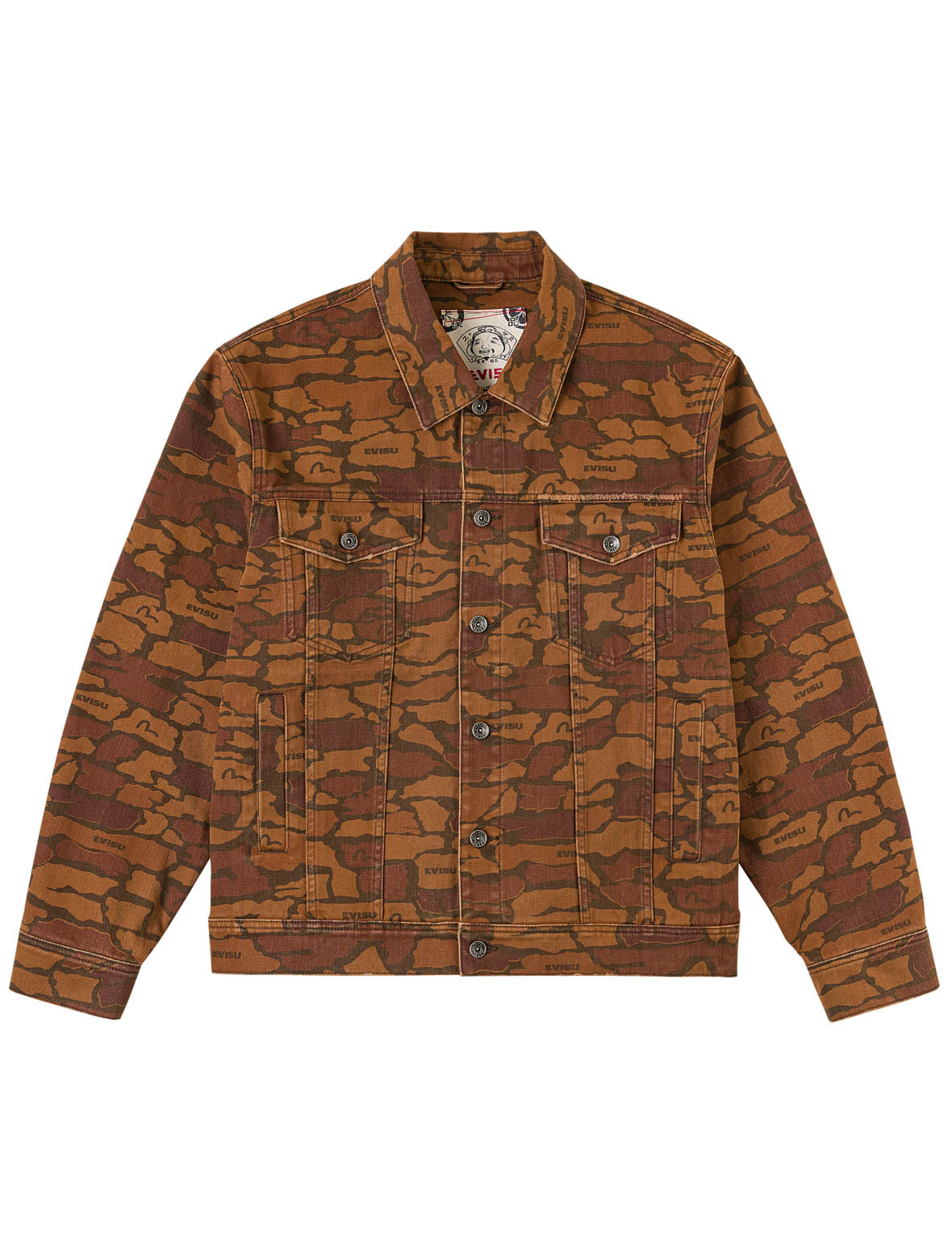 All-over Ishigaki Camouflage Denim Jacket