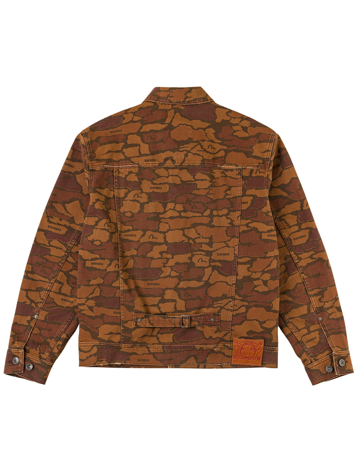 All-over Ishigaki Camouflage Denim Jacket