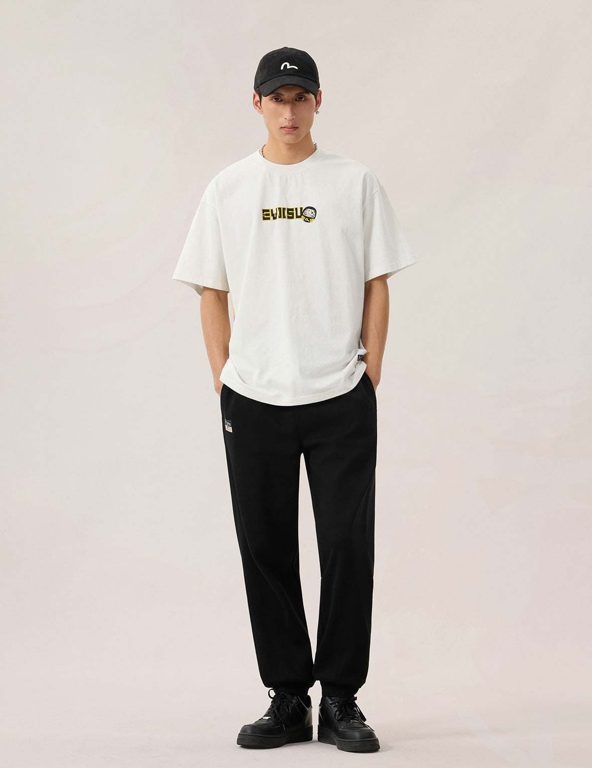 Japanese Kite Daicock Printed Sweatpants