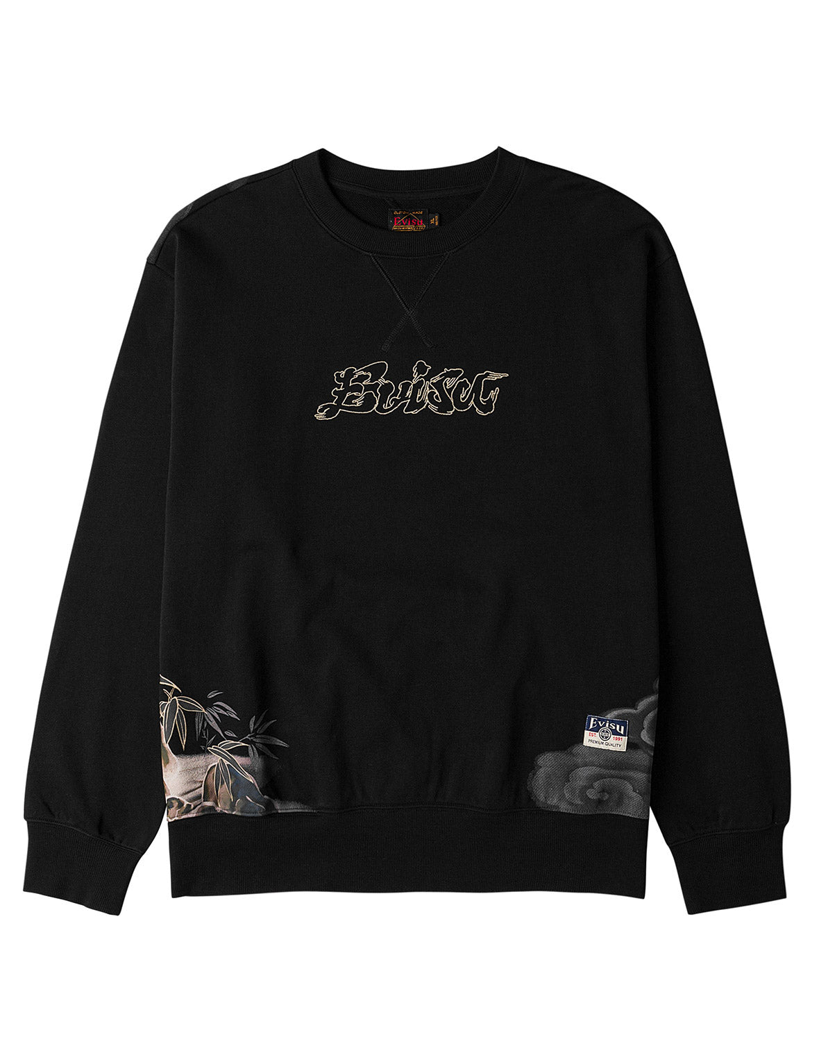 Kamon Embroidery Sweatshirt