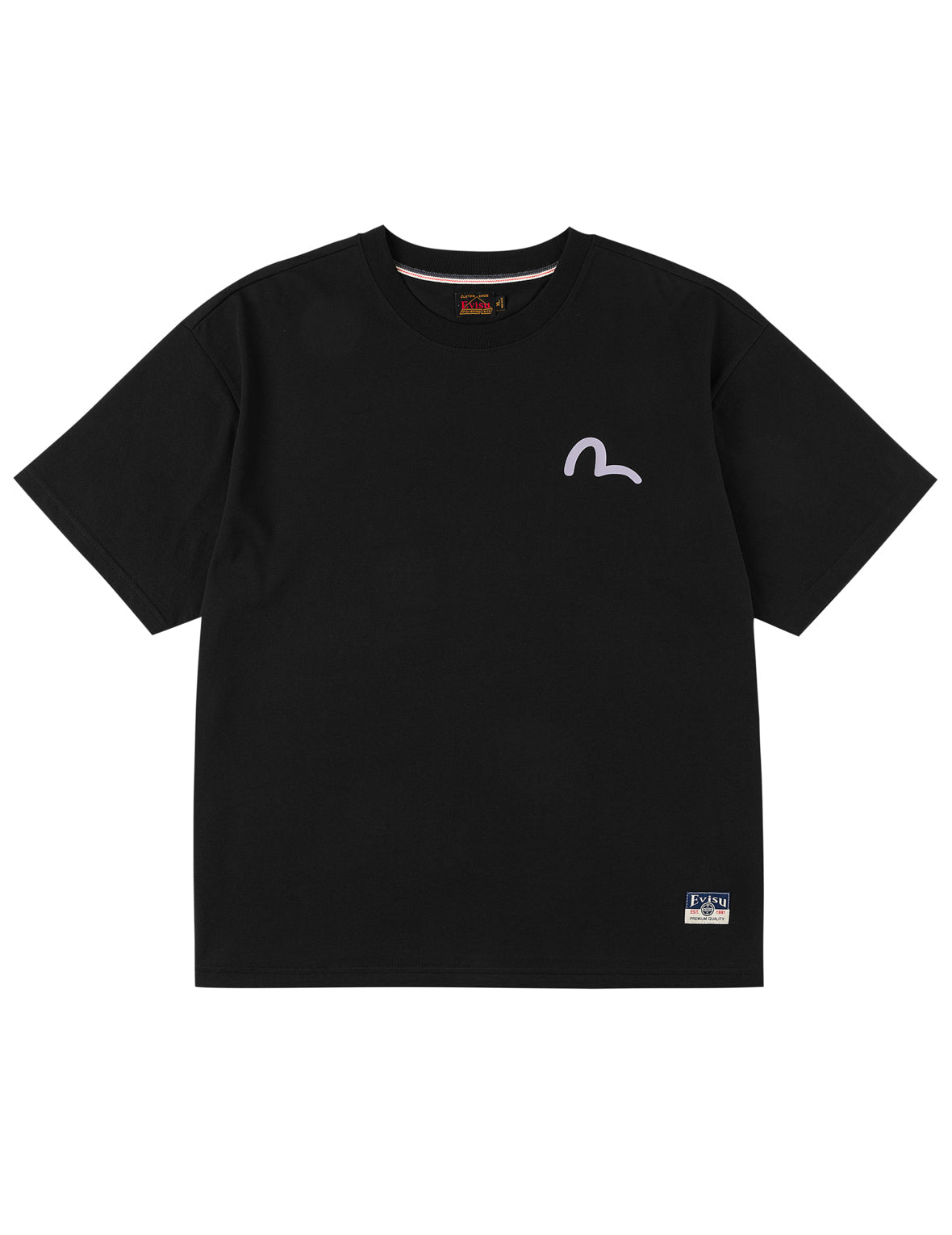 Godhead and Kite Daruma Kerchief Print T-shirt