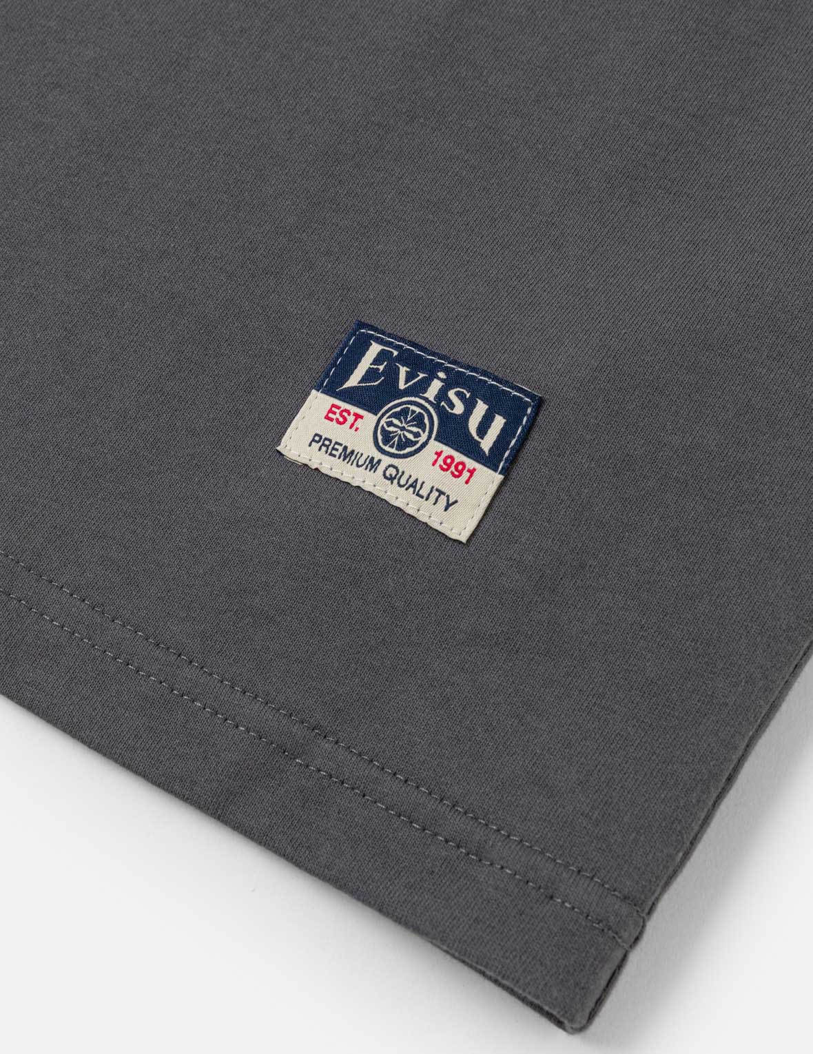 海鷗印花金屬鉚釘短袖T恤