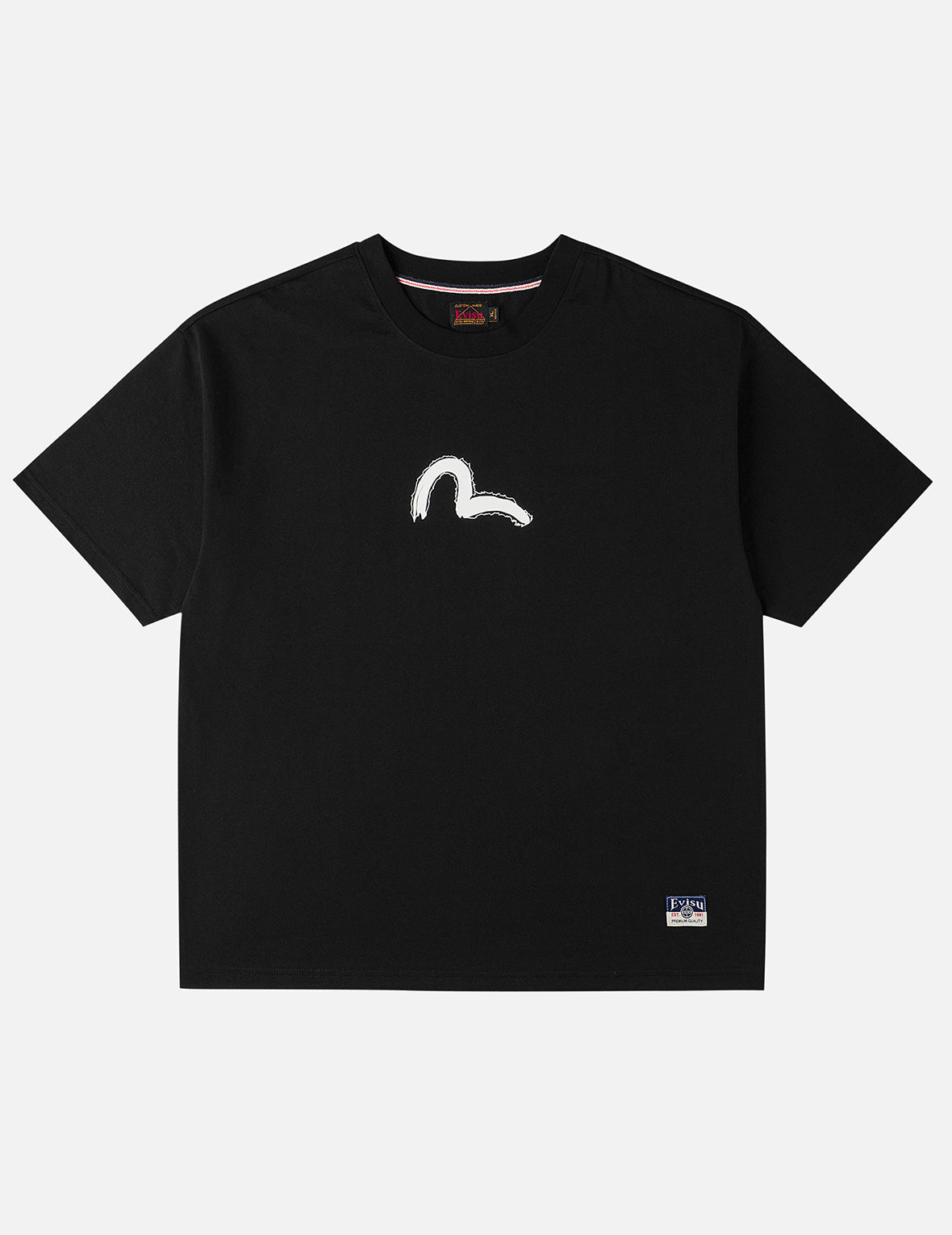 Hand-Brushed Daicock Print T-Shirt