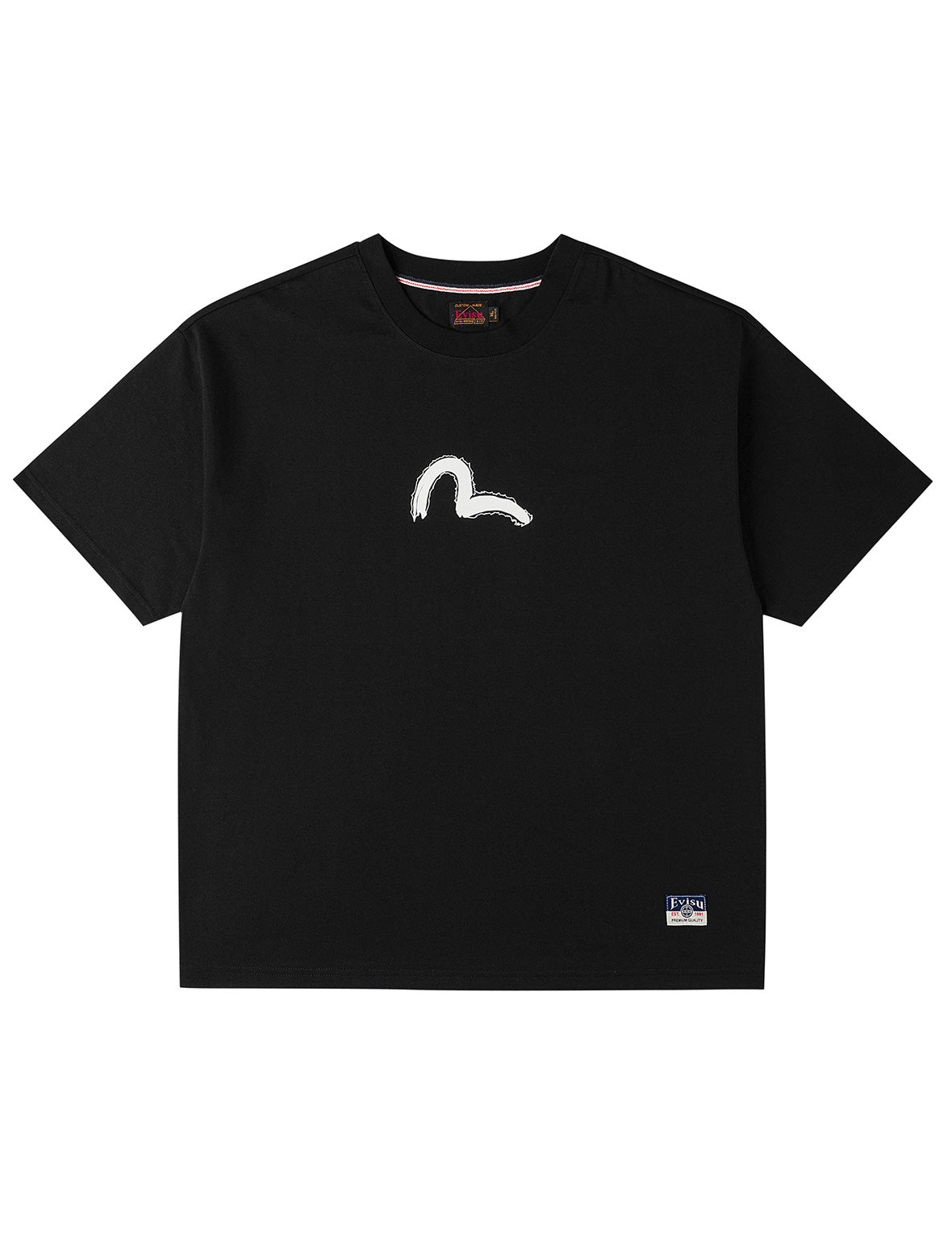 Hand-Brushed Daicock Print T-Shirt