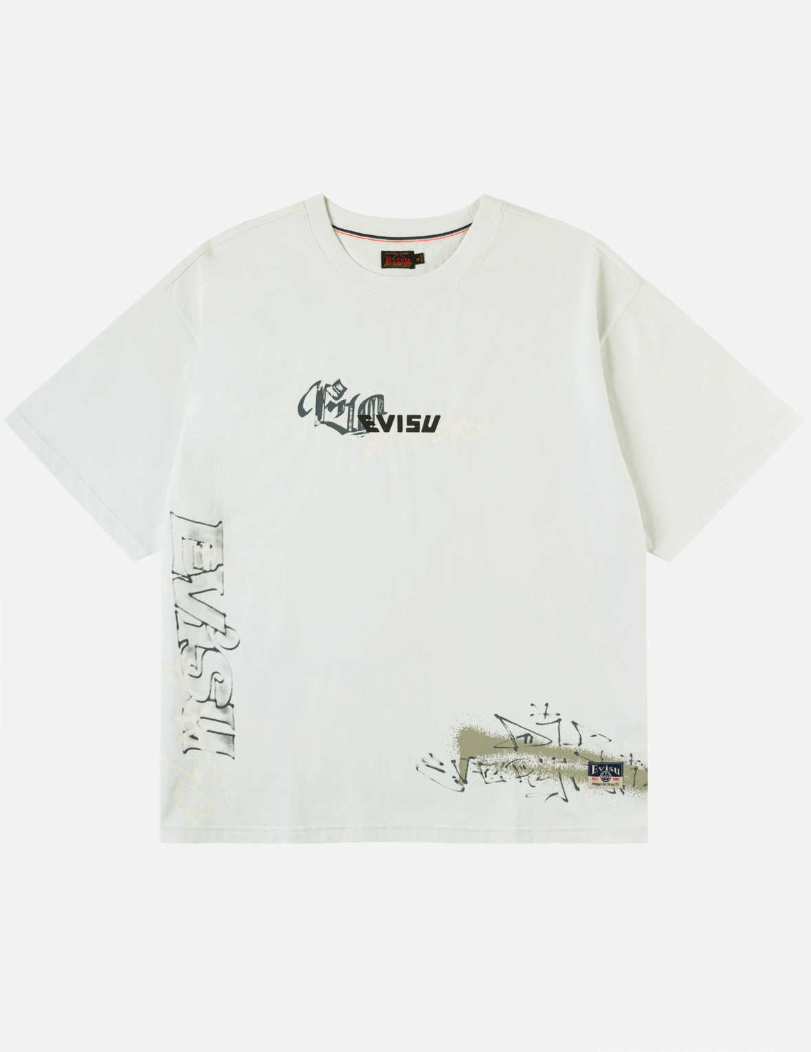 Allover EVISU Logo Graphic T-shirt