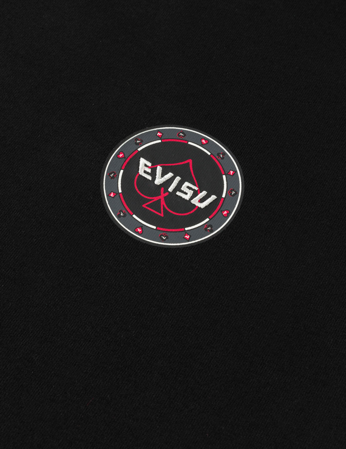 Poker Lucky Dice and Flocked Seagull T-shirt - Black