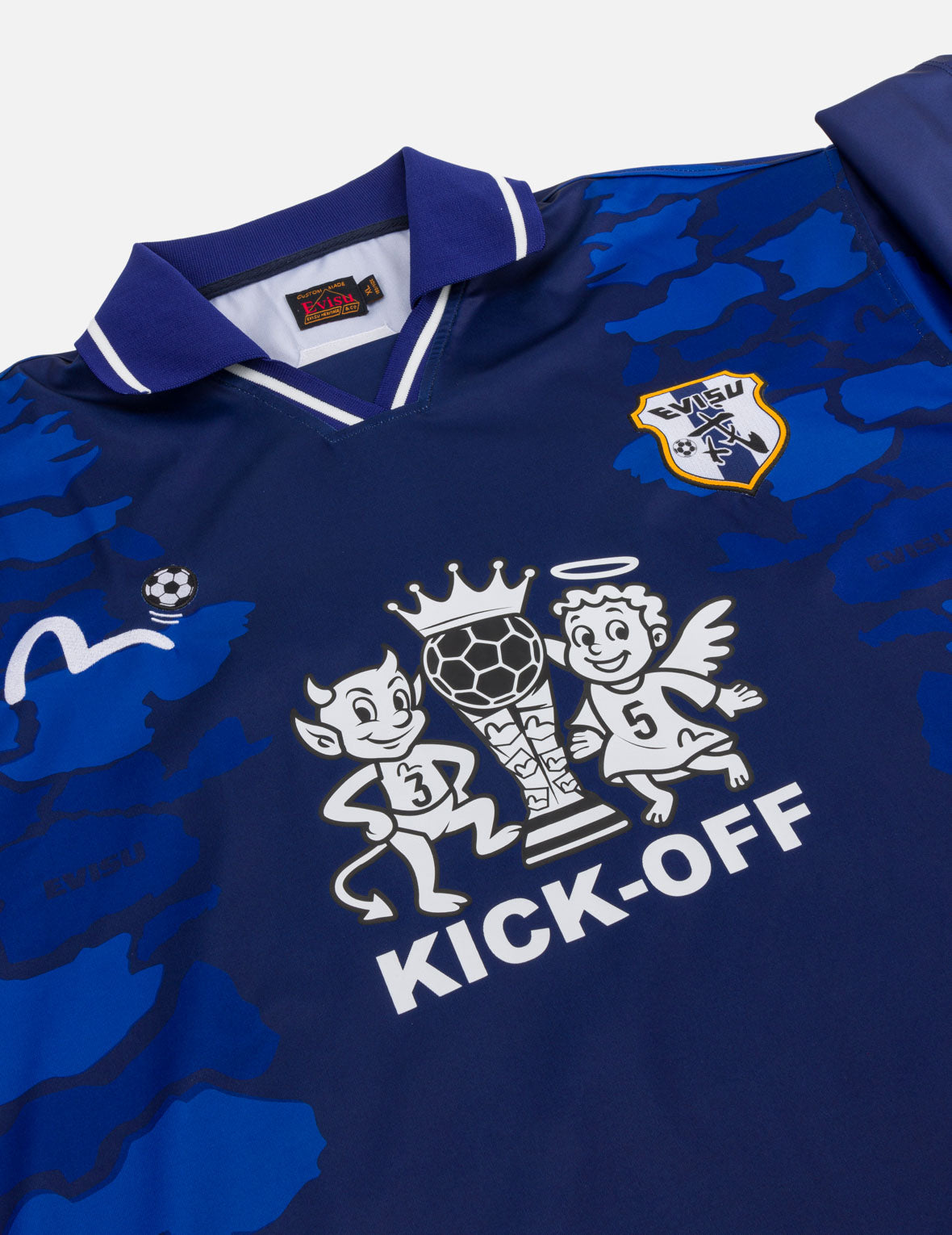 Ishigaki Camo Print Football Jersey