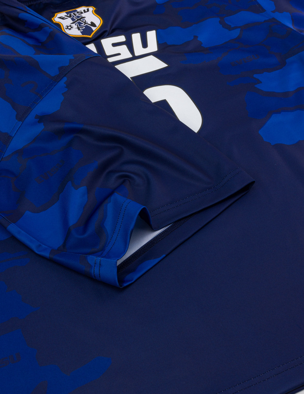 Ishigaki Camo Print Football Jersey