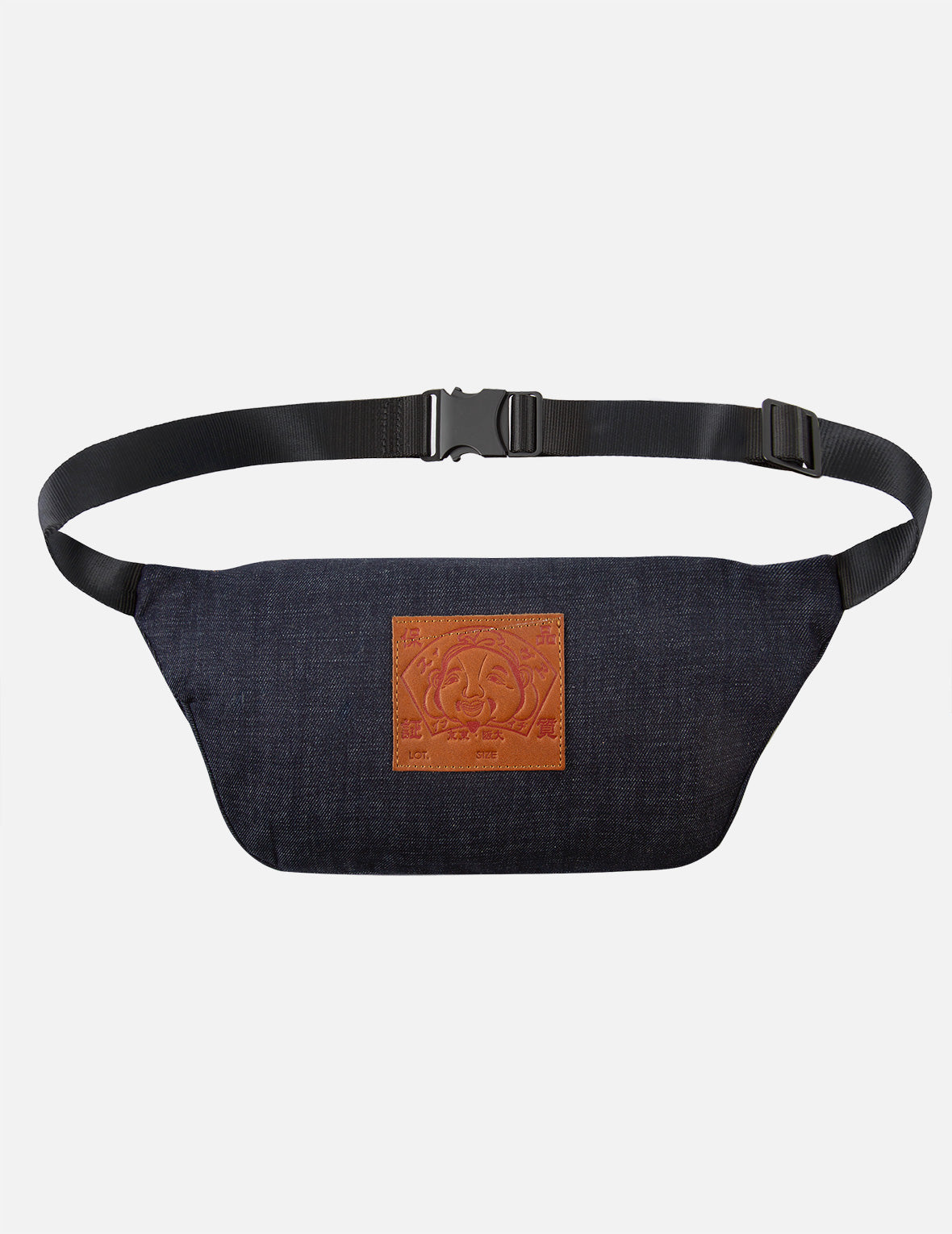Contrast Panel Denim Waist Bag – EVISU