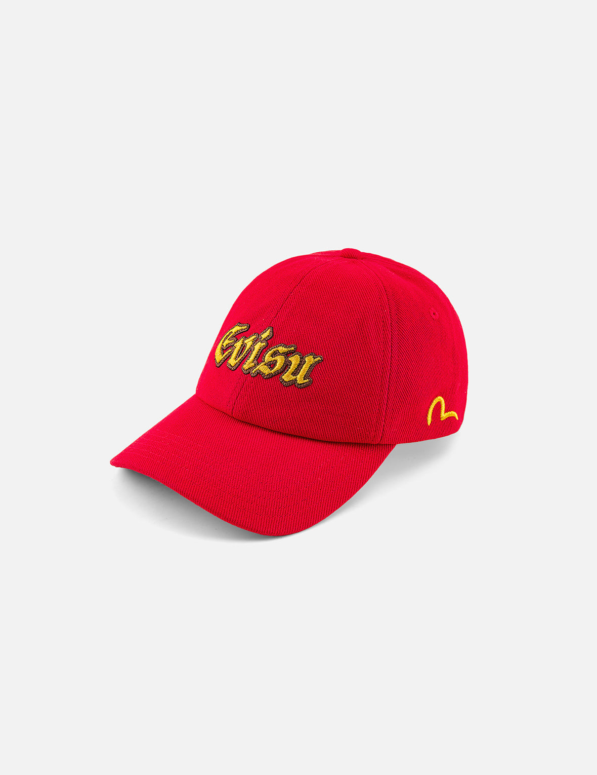 Evisu Logo Embroidery Cap - Red