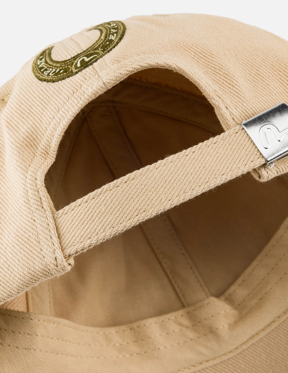 Evisu Logo Embroidery Cap - Beige
