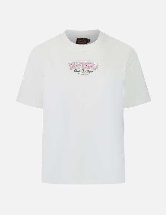 Twisted Rope and Daicock Anchor Print Oversized T-Shirt