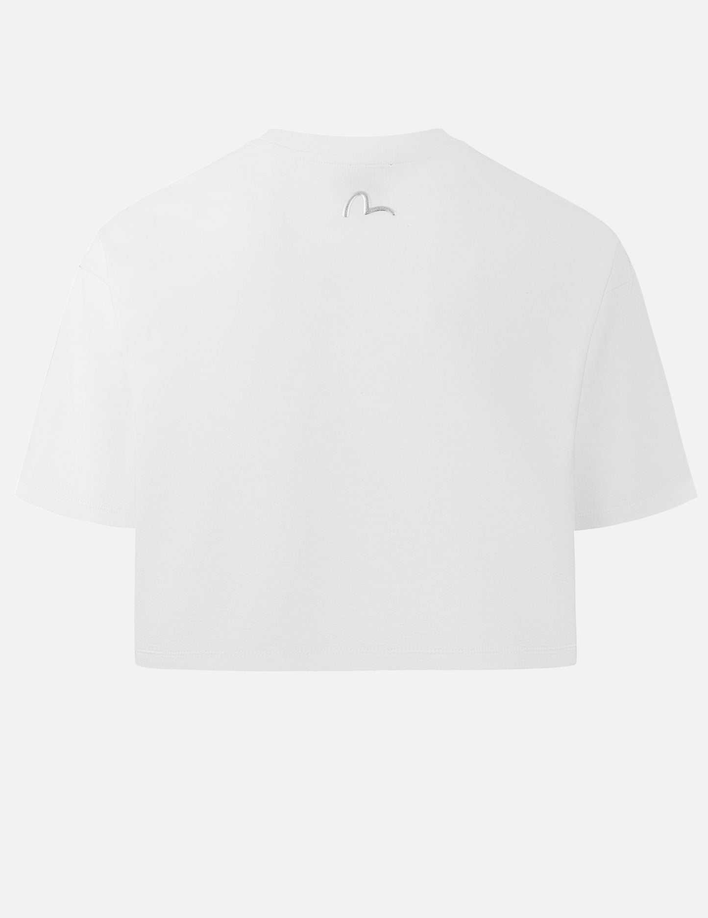 Kamon Rhinestone Cropped T-Shirt