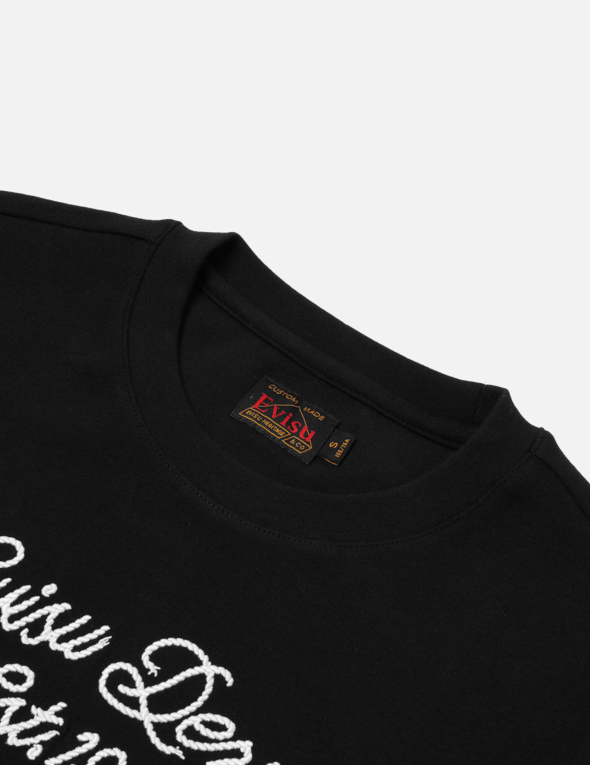 Rope Twist Slogan Embroidery Boyfriend T-Shirt