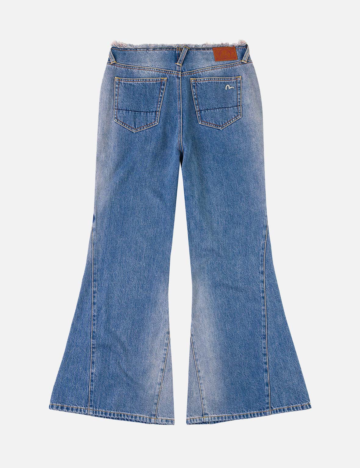 Devil-heart Seagull Bootcut Jeans