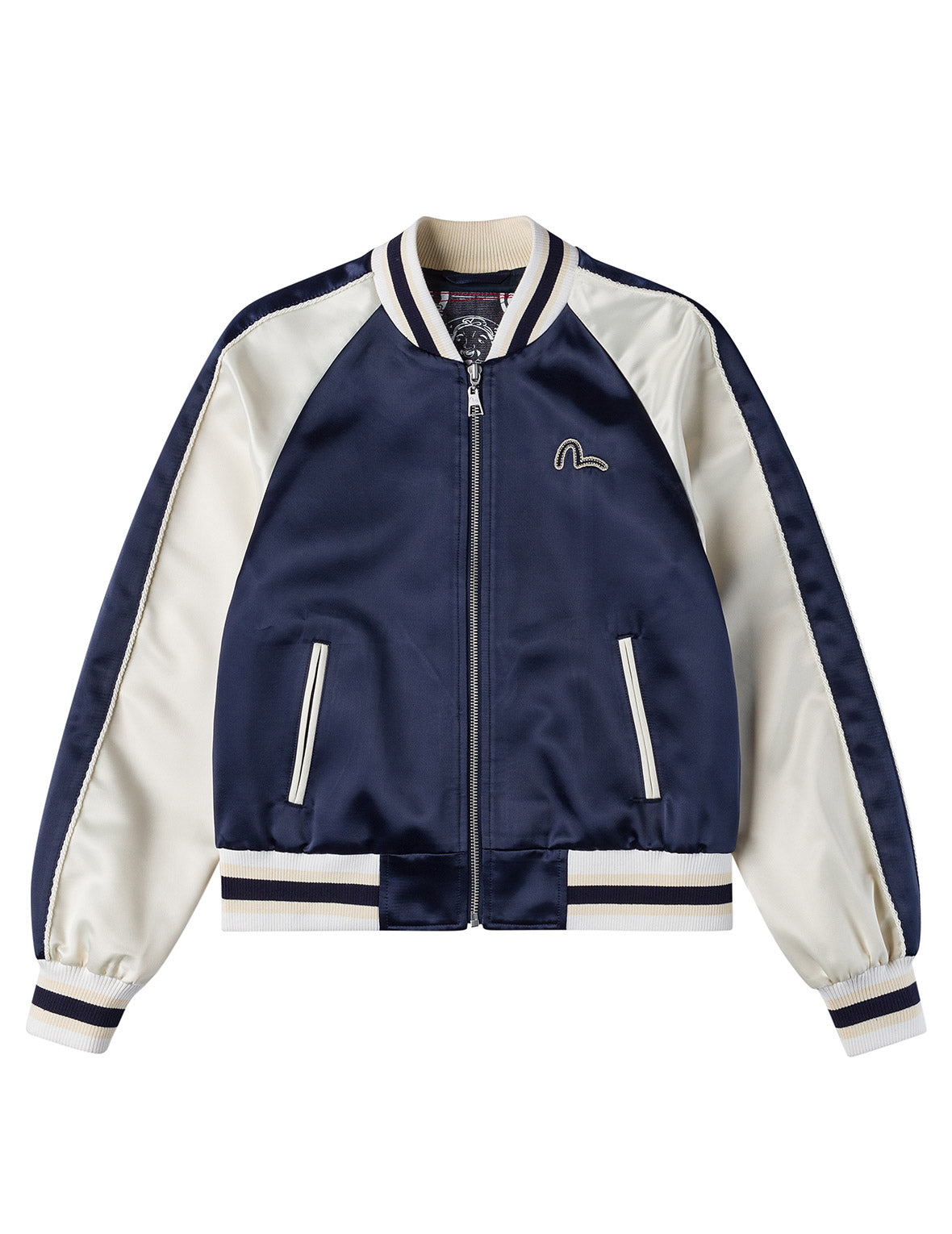 Cat Theme Embroidery Souvenir Jacket