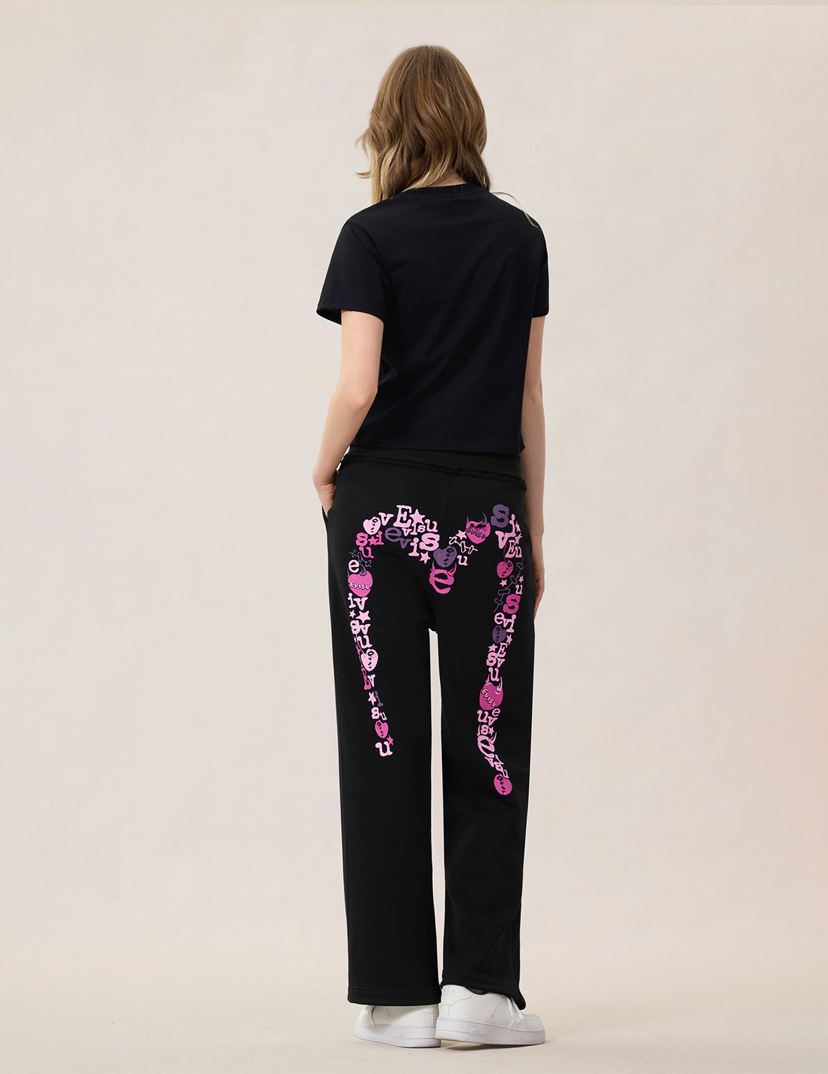 Theme Graphic Daicock Printed Sweatpants