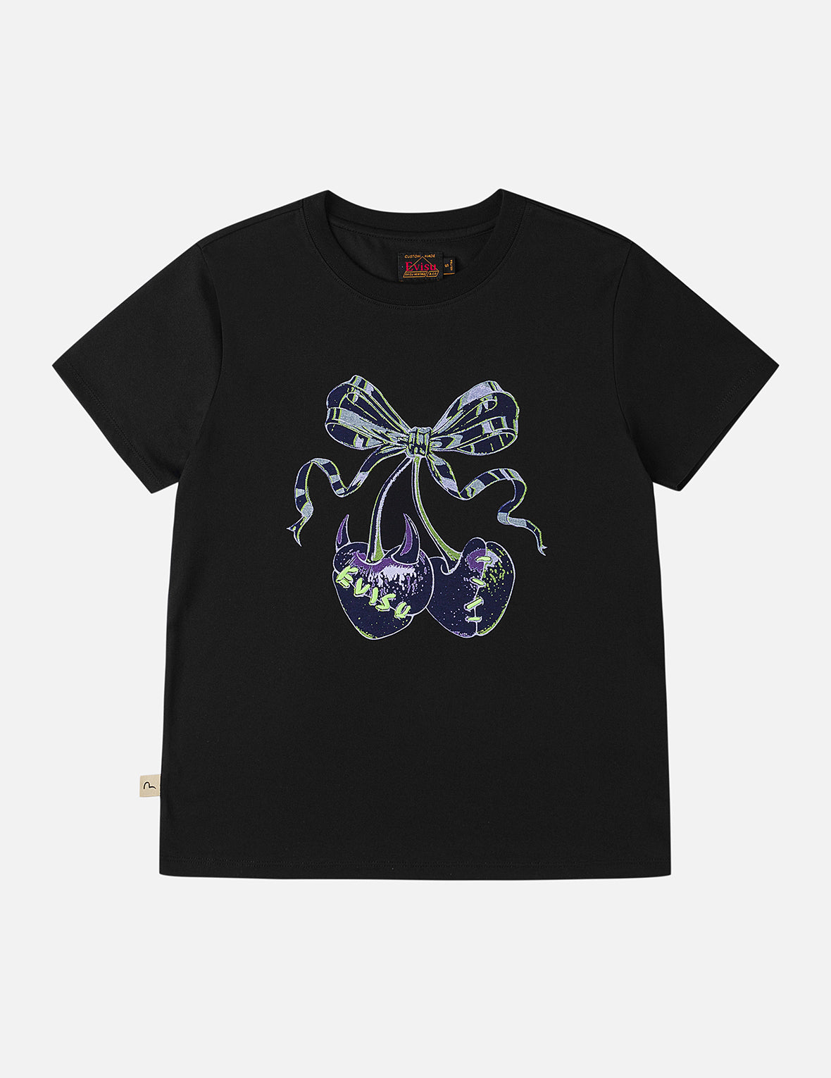 Cherry Bow Printed T-Shirt