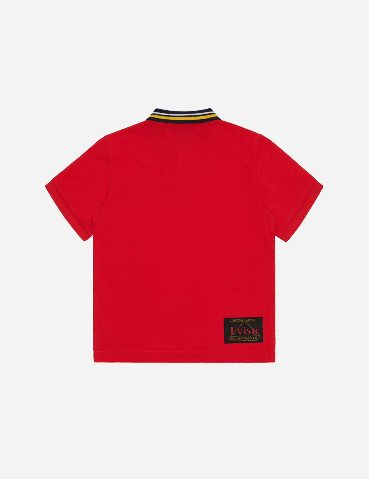 Godhead and Star Pattern Print Polo Shirt