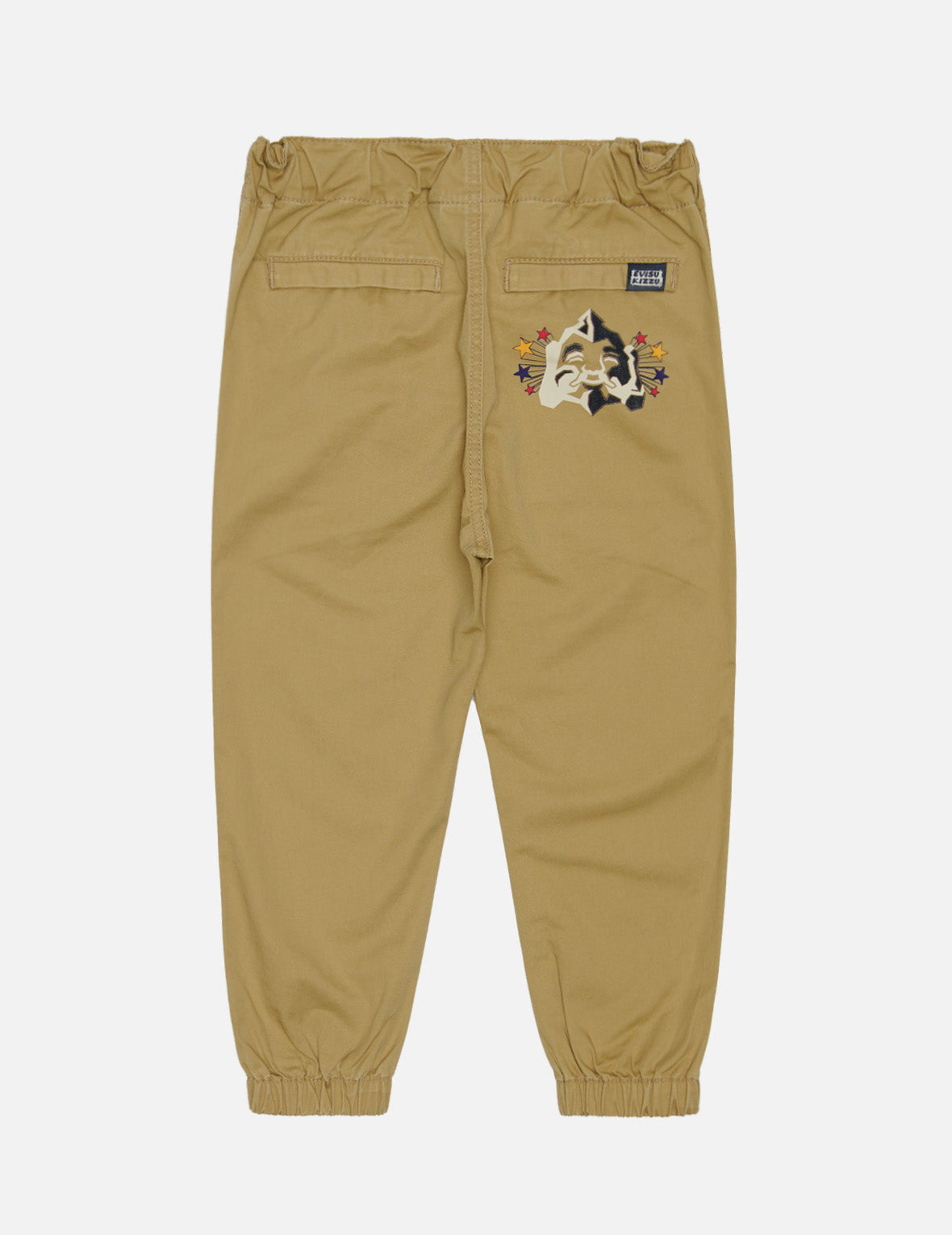 Godhead and Star Pattern Print Pants