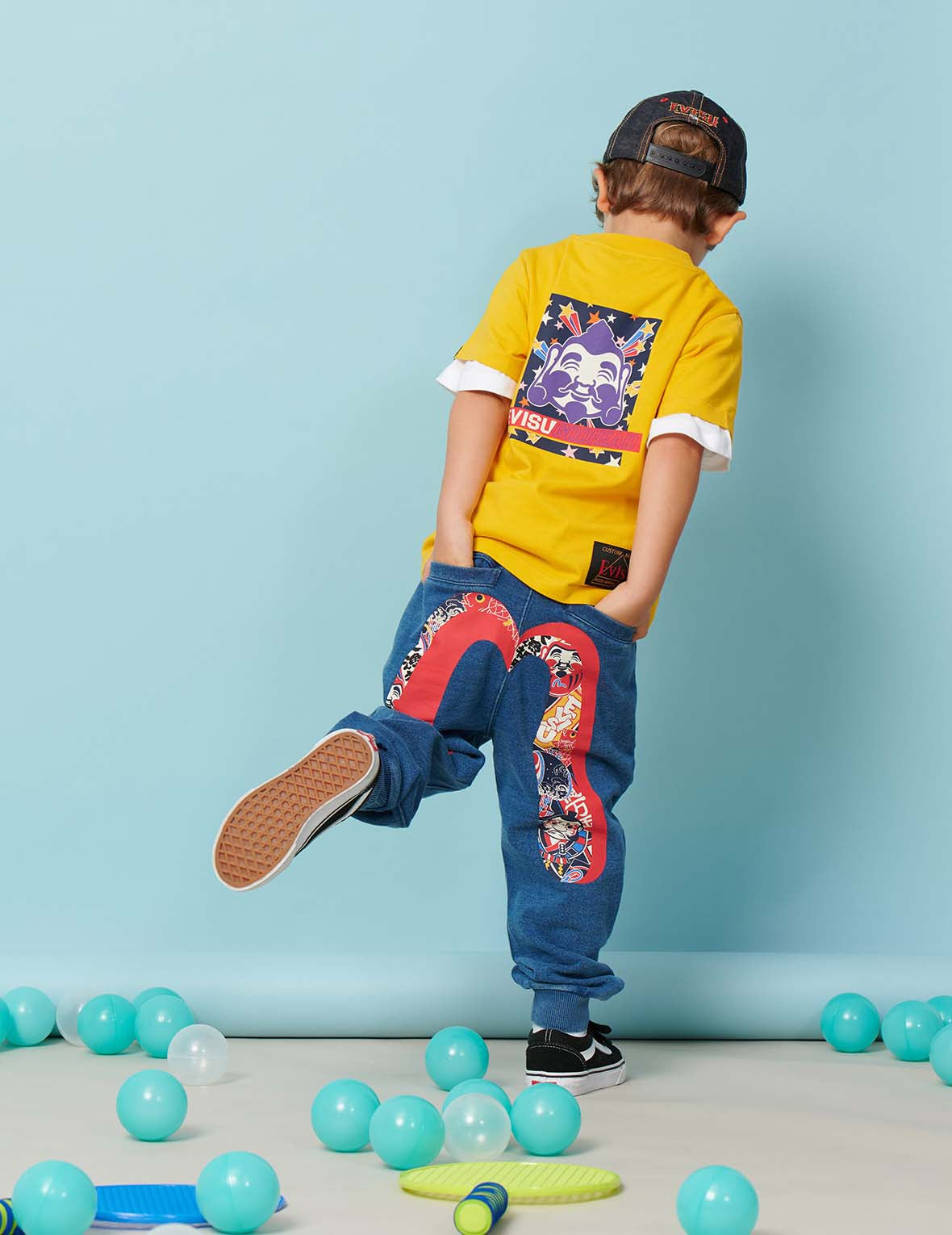 Double Daicock Print Sweatpants