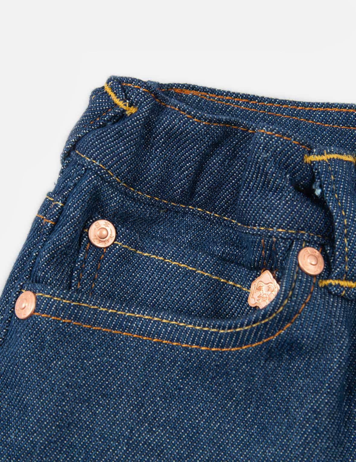 Godhead Camouflage Daicock Print Denim Shorts