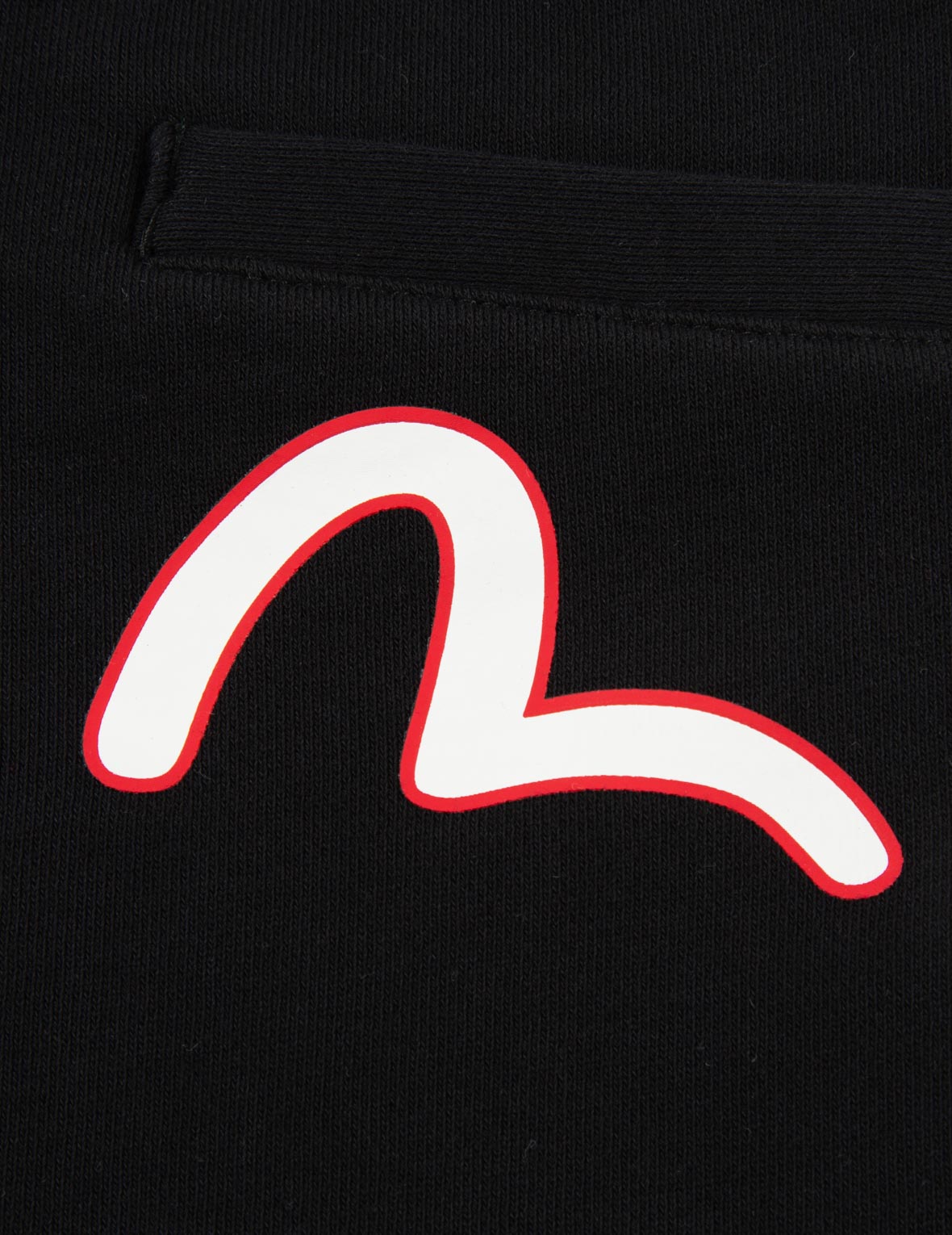 Daruma and Seagull Print Sweatpants