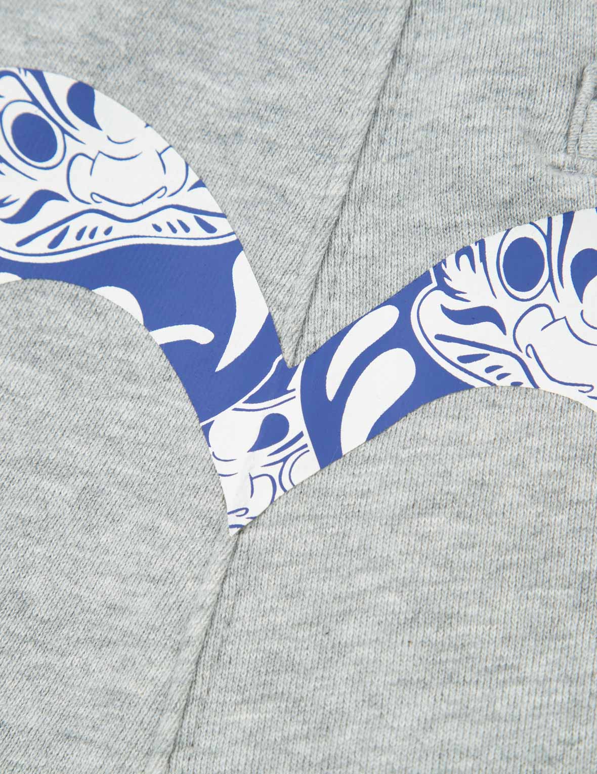 Daruma Daicock Print Sweat Shorts