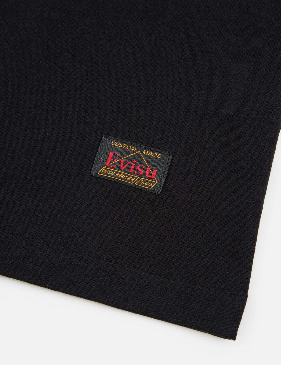 Seagull Print and Kamon Embroidery T-shirt