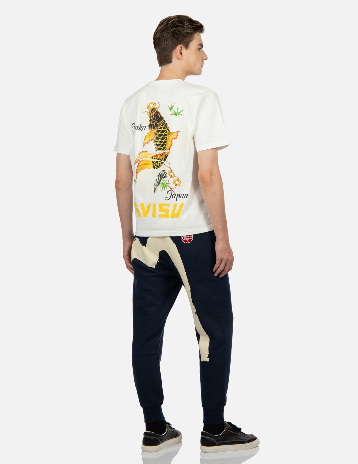 Tattoo Koi Print T-shirt