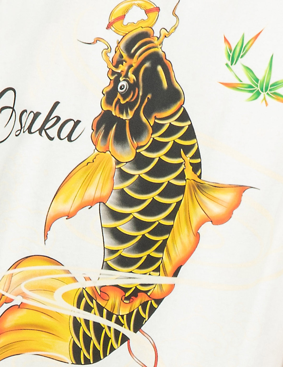 Tattoo Koi Print T-shirt