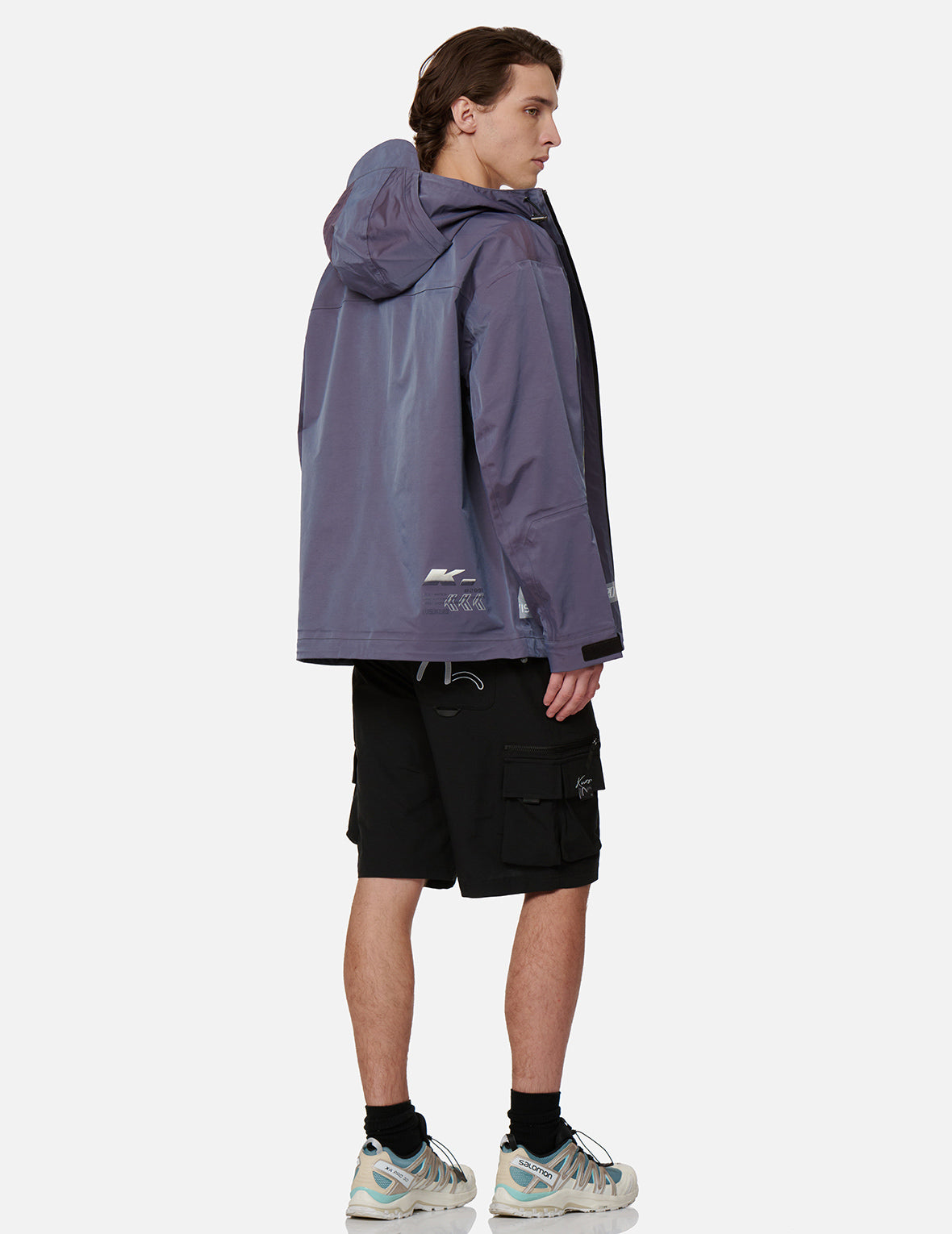 Logo條幅夾棉防風夾克