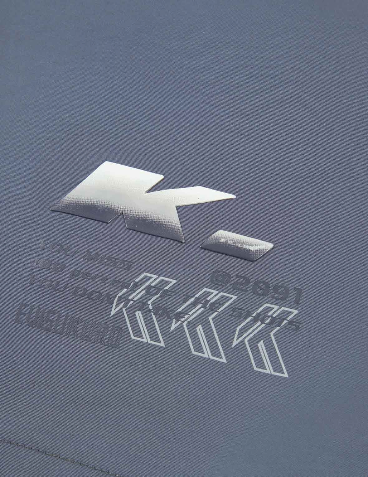 Logo條幅夾棉防風夾克