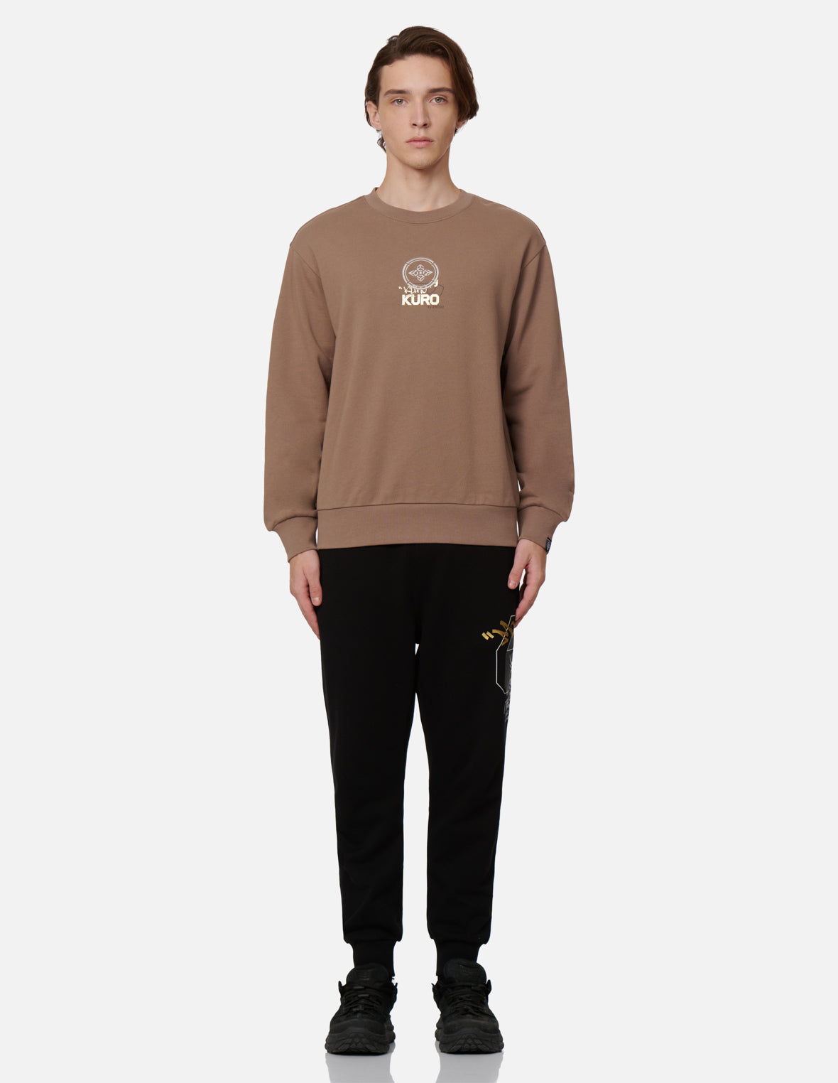 Melting Hannya Skull Embroidered Sweatshirt