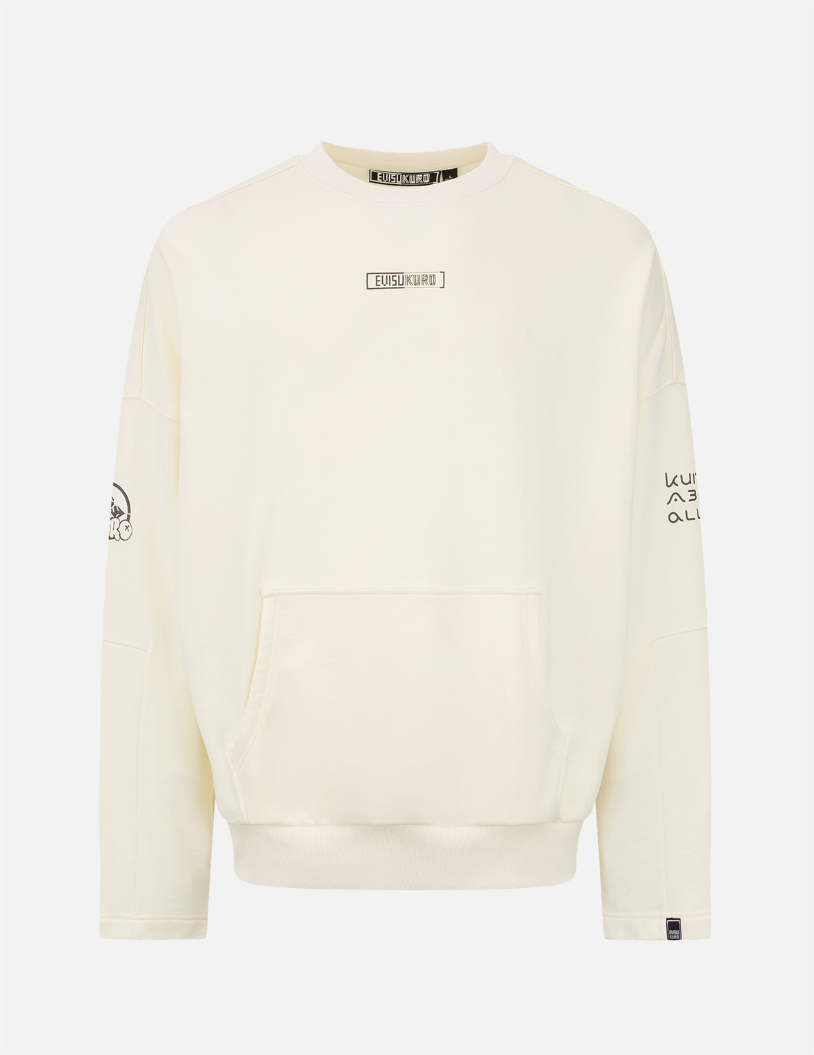 Multi Logo Print Sweatshirt